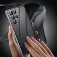 Чохол для Samsung Galaxy S23 Ultra, Magnetic Dual Glass, сріблястий