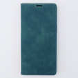 Чехол для iPhone 15 Pro Max, ERBORD Vintage, бумажник с клапаном, синий