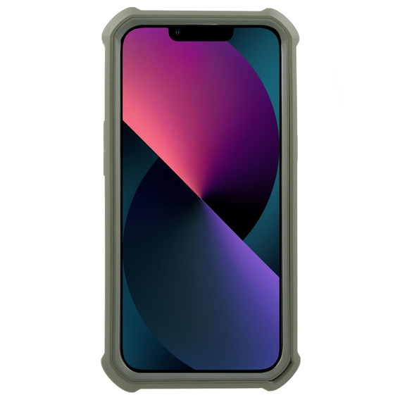 Броньований чохол для iPhone 13 / 14, Dexnor Full Body, зелений