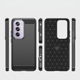 Чoхол до Oppo Reno 12 Pro, Carbon, чорний