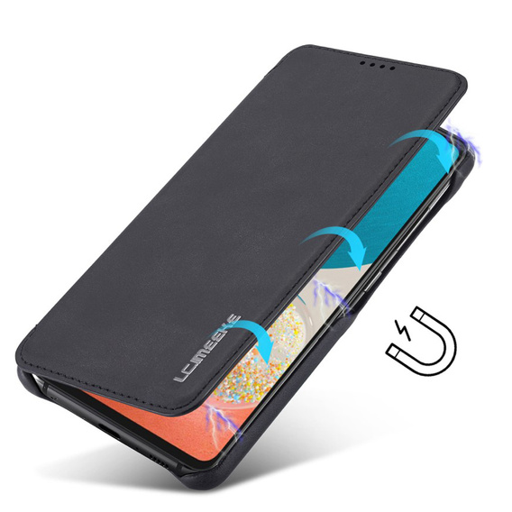 Чохол-книжка для Samsung Galaxy A53 5G, LC.IMEEKE, чорний