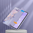 Чохол для Samsung Galaxy Tab S10 Lite / S10 FE / S9 FE, Smartcase Hybrid, з місцем для стилуса, Marble фіолетовий