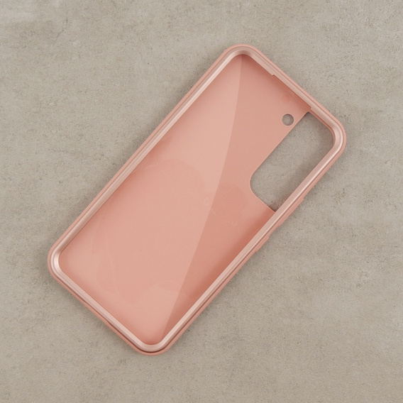 Чoхол до Samsung Galaxy S22, Suritch Full Body, рожевий rose gold