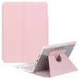Чохол клавіатура для iPad 11" 2025 A16 (11 gen.) / iPad 10.9" 2022 (10 gen.), Rotary 360° Leather, рожевий rose gold