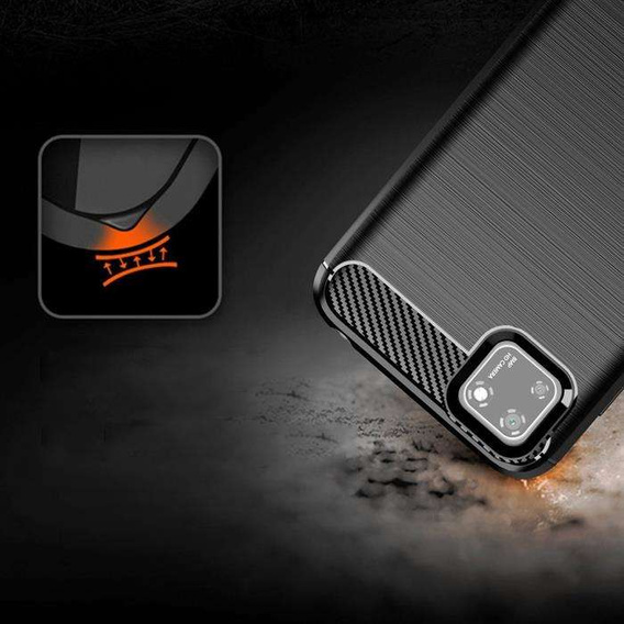 Чoхол до Huawei Y5P, Carbon, чорний