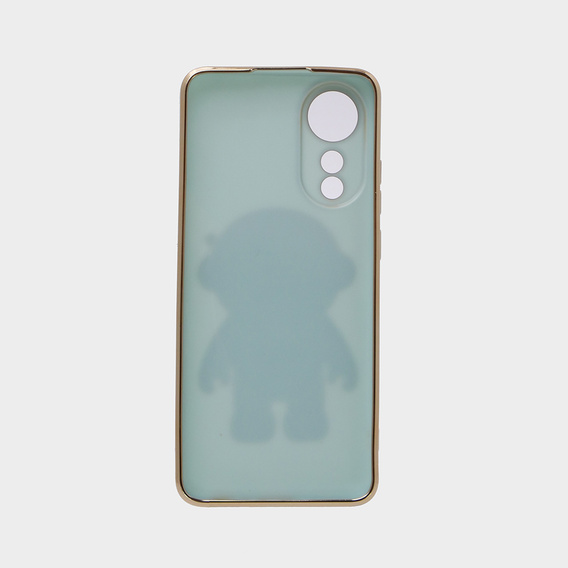 Чехол до Oppo A78 4G, Astronaut, мятный