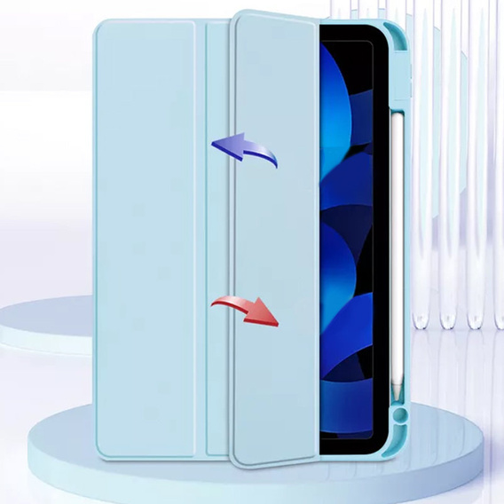 Чехол для iPad 10.9 2022 10 Gen, Smartcase Hybrid, с местом для стилуса, синий