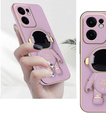 Чехол до Oppo Reno 13F / Oppo Reno 13FS, Astronaut, фиолетовый