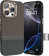 Чехол BENKS Kevlar Magnetic Armor Pro Prestige 600D Y065 для MagSafe с активной кнопкой для iPhone 16 Pro