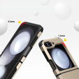 Броньований чохол для Samsung Galaxy Z Flip7 FE / Z Flip6, Armor Shockproof, золотий