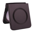 Чехол для ПК Samsung Galaxy Z Flip5 5G, для MagSafe, бордовый