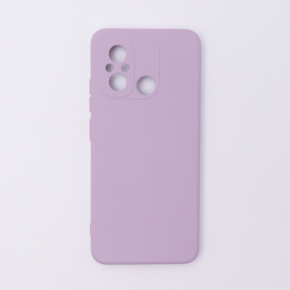 Чехол до Xiaomi Redmi 12C, Silicone Lite, фиолетовый