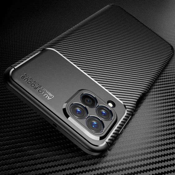 Чехол до Samsung Galaxy M53 5G, Carbon Gel, чёрный