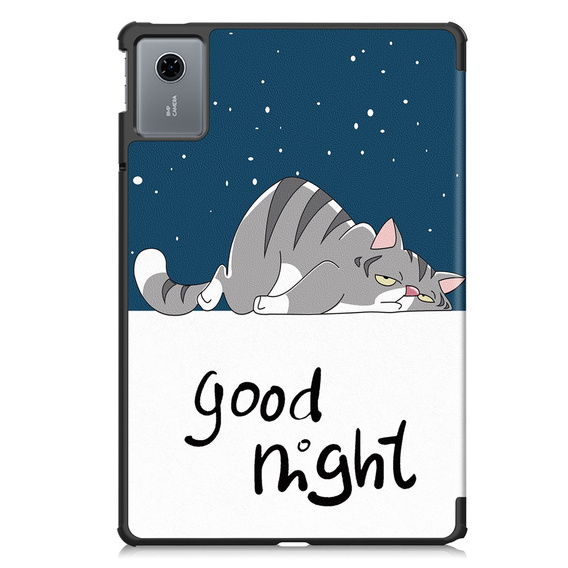 Чехол для Lenovo Idea Tab 11" 2025 TB336FU TB336ZU, с функцией подставки, Smartcase, Sleeping Cat