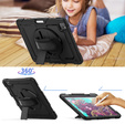 Чохол для iPad Pro 12.9 2022 / 2021 / 2020 / 2018, Solid360, чорний