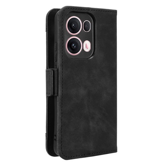 Откидной чехол для Oppo Reno 13 Pro, Card Slot, чёрный