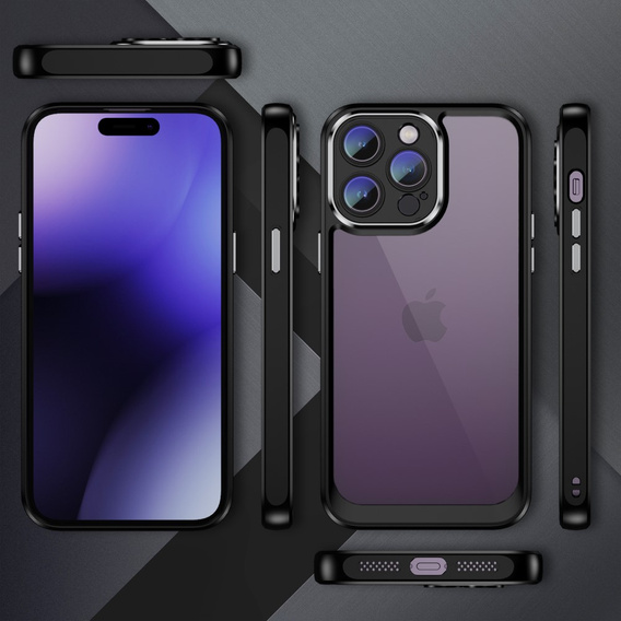 Чехол для iPhone 15 Pro Max, ERBORD Impact Guard, чёрный
