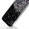Чoхол до Samsung Galaxy A10, Glittery, чорний