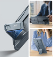 Бронированный чехол для Samsung Galaxy S25 Ultra, Dexnor Full Body (Two Frames), темно-синий