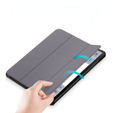 Чехол для Samsung Galaxy Tab S9 FE+ Plus, Smartcase с местом для стилуса, серый