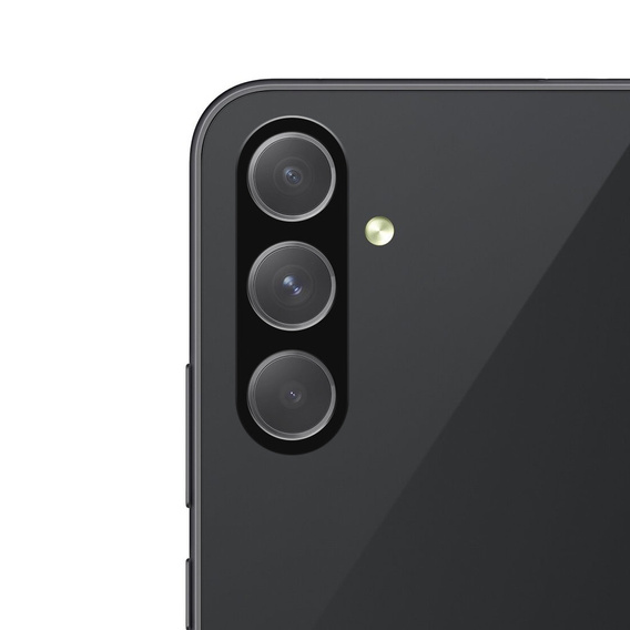 2х гартоване скло ERBORD для камери, щоб Samsung Galaxy A34 5G, чорний