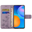 Откидной чехол для Samsung Galaxy M23, Butterfly, фиолетовый