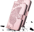 Чохол-книжка для Realme Note 50, Butterfly, рожевий rose gold