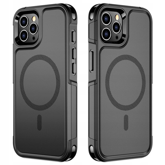 Чoхол до iPhone 16 Pro Max, MagForce MagSafe, чорний