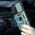 Чохол NOX Camera Slide Samsung Galaxy S22 Plus, CamShield Slide, зелений