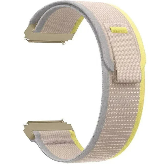 Ремешок Nylon до Samsung Galaxy Watch Active 22mm, Beige