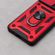 Чехол NOX Camera Slide Motorola Edge 40 Neo, CamShield Slide, красный