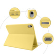 Чехол с подсвечиваемой bluetooth-клавиатурой для iPad 10.9 2022 (10 gen.), жёлтый