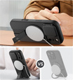 Чехол для iPhone 12 / 12 Pro, Suritch Shockproof, для MagSafe, чёрный