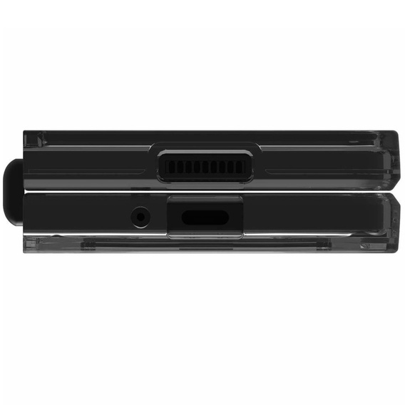 Чoхол Urban Armor Gear до Galaxy Z Fold 5 5G, Plyo MagSafe, прозорий / сірий
