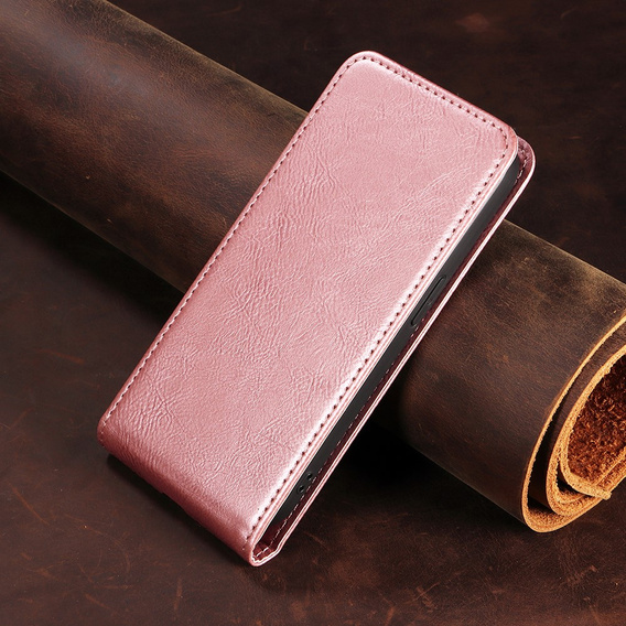 Откидной чехол для Samsung Galaxy S25, Flip, розовый