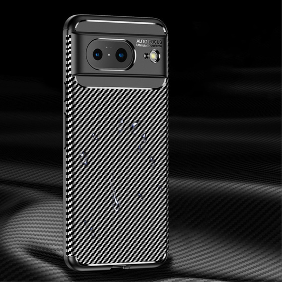 Чoхол до Google Pixel 8, Carbon Gel, чорний