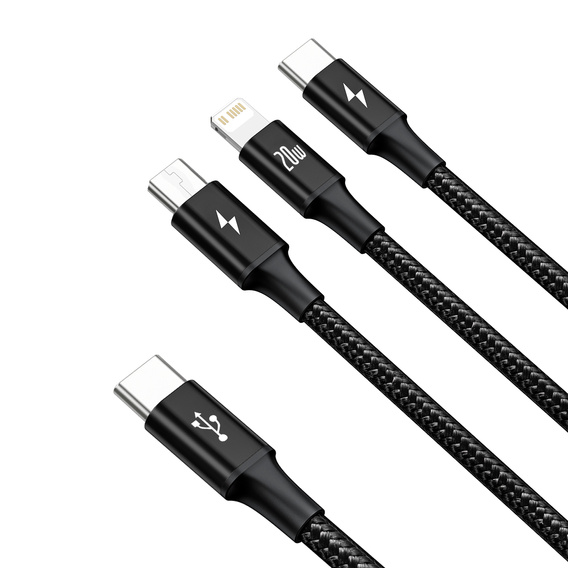 BASEUS Yiven Kaбель Lightning 1.2M - Black