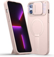 Чохол для iPhone 13 Pro Max/12 Pro Max Suritch Shockproof, Suritch Shockproof, для MagSafe, рожевий