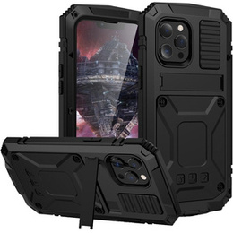 Бронированный чехол для iPhone 12 / 12 Pro, R-JUST, чёрный