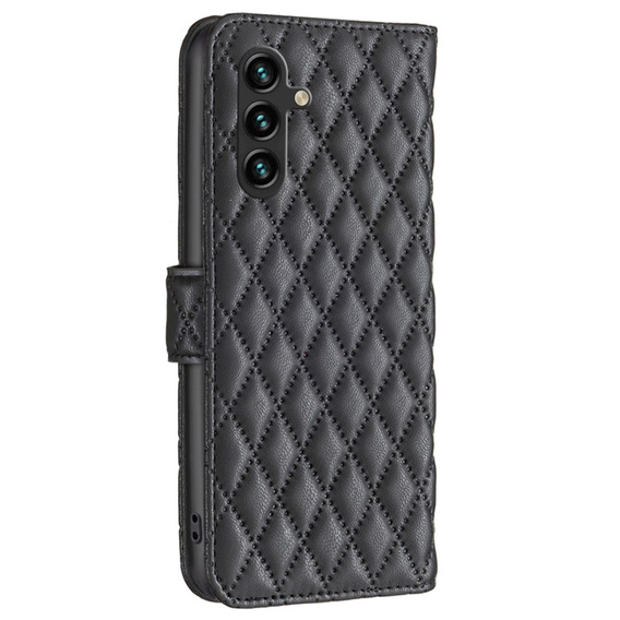 Откидной чехол для Samsung Galaxy A15, Wallet, BINFEN COLOR, чёрный