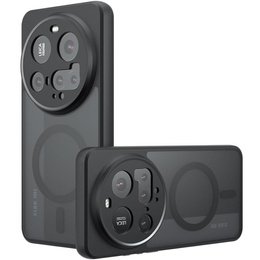 Чохол для Xiaomi 15 Ultra, для MagSafe, ERBORD Matt Case, чорний