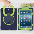 Детский чехол X-Armor для iPad 7/8/9 10.2 2021 / 2020 / 2019, Blue/Green