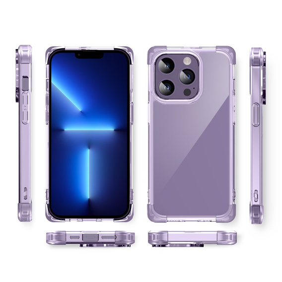 Чехол для iPhone 13 Pro Max, ERBORD CornerShield, фиолетовый