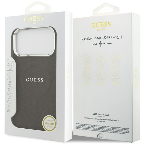 Захисний чохол GUESS Classic Logo для MagSafe для iPhone 17 Pro