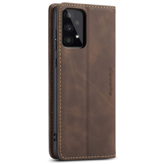 Чохол-сумка для Samsung Galaxy A53 5G, Leather Wallet Case, кава