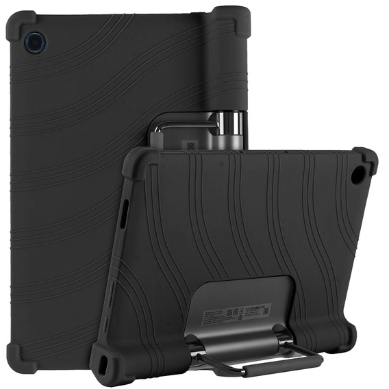 Силиконовый чехол для Lenovo Yoga Tab 11 2021 YT-J706X J706 F/L, Impact, бронированный, чёрный