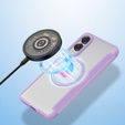Чехол Dux Ducis до Samsung Galaxy S25 Edge, Skin X Pro, MagSafe, фиолетовый