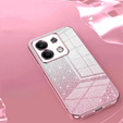 Чохол для Xiaomi Redmi Note 13 5G, Glitter Case CamShield, рожевий