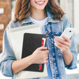 Чехол до Samsung Galaxy Tab A9, Business Card, чёрный
