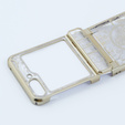 Чохол для Samsung Galaxy Z Flip 5 5G, Mechanical Legend, золотий